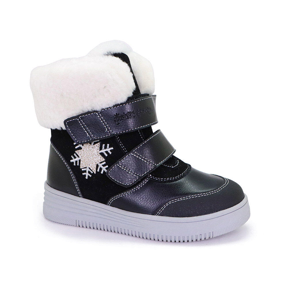 Eco-friendly Material Winter Velcro Boots for Girls