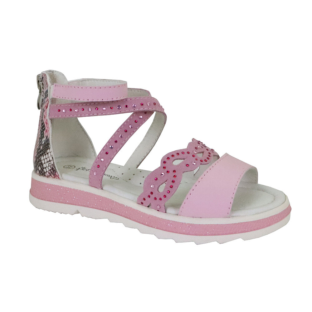 Factory direct selling Children's Glued ankle strap sandal