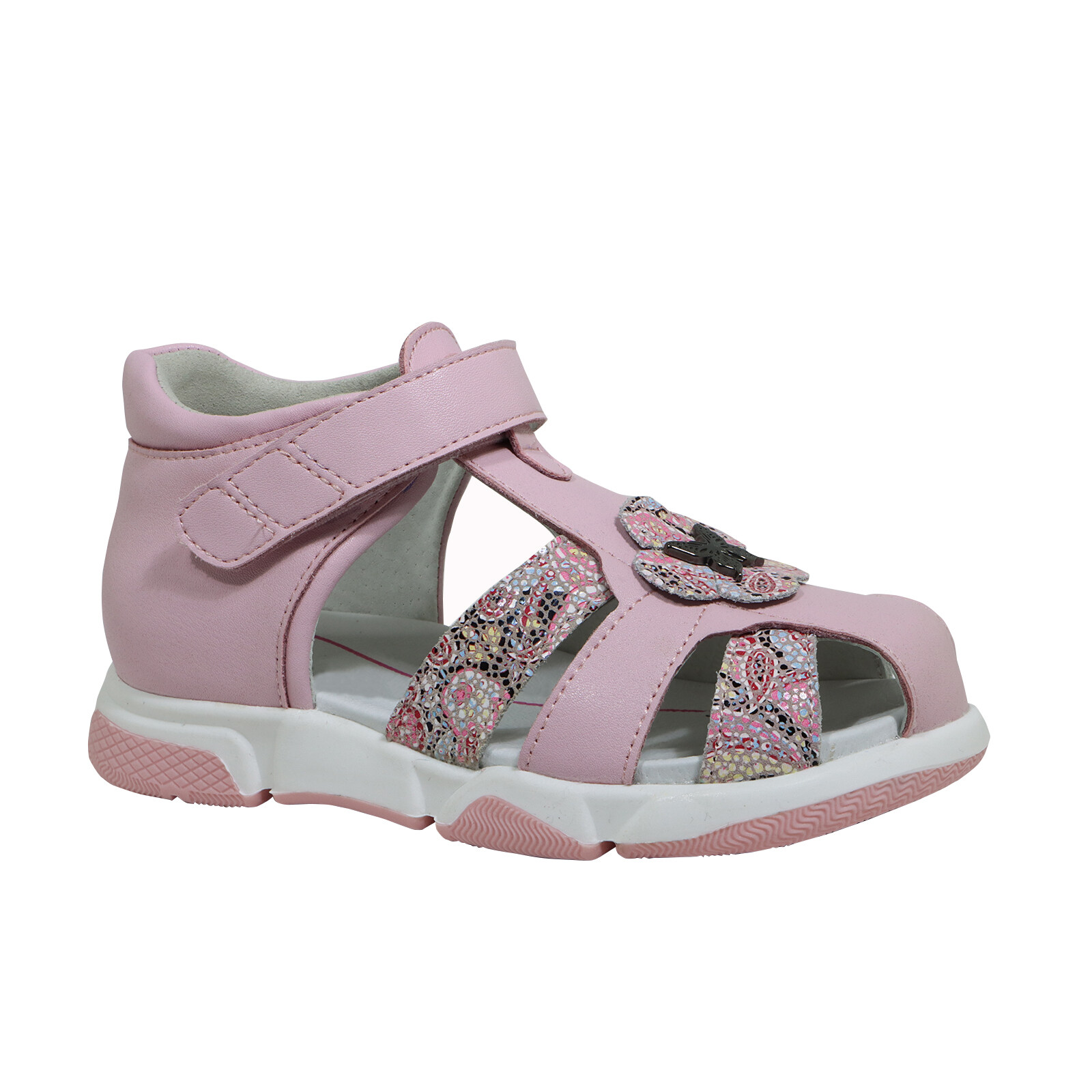 Factory direct selling Children's Glued ankle strap sandal